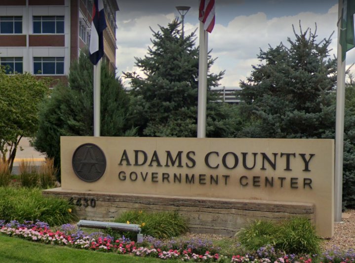 The Adams County Government Center sits at 4430 S. Adams County Parkway near 124th Avenue and Sable Boulevard in Brighton.